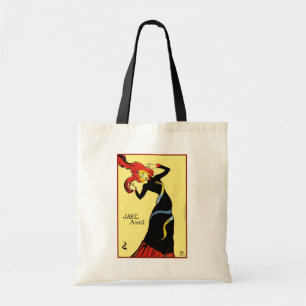 Tote Bag Fourre-tout : Toulouse Lautrec - Jane Avril