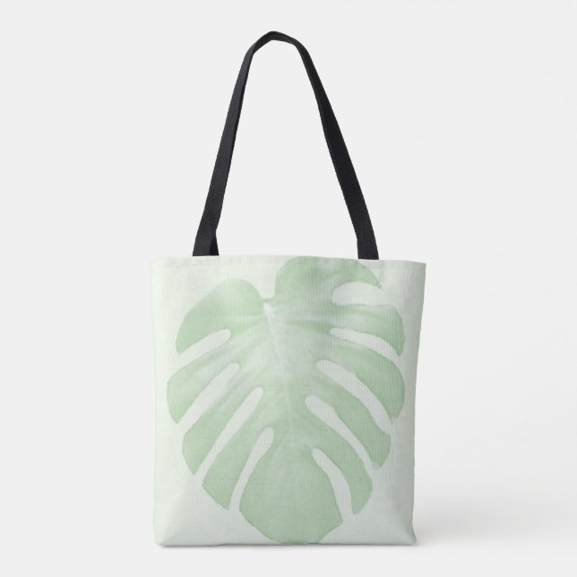 Tote Bag Fourre-tout tropicale Big Leaf (Dos)