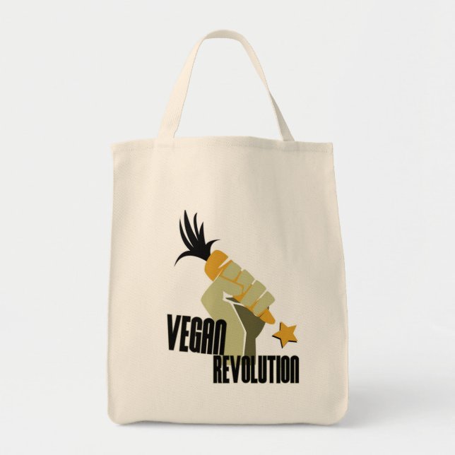 Tote Bag Fourre-tout végétalien (Devant)