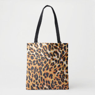 Tote Bag fourrure léopard comme arrière-plan léopard, motif