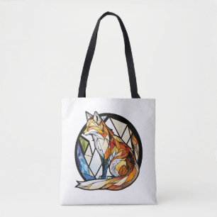 Tote Bag Fox Animal Portrait Verre tendu Faune Extérieur