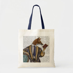 Tote Bag Fox de lecteur de livre
