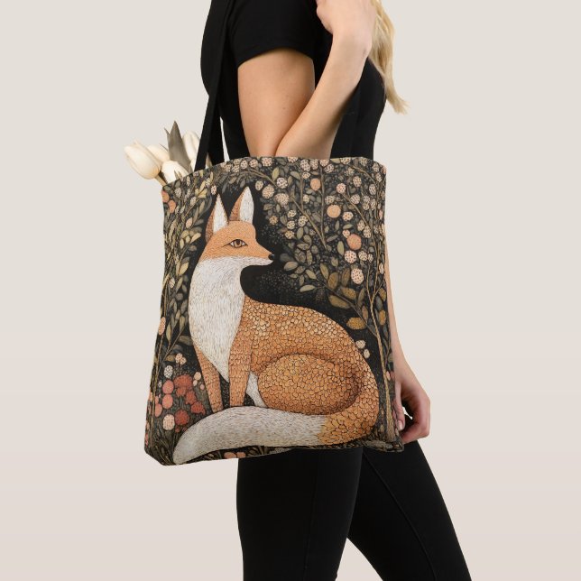 Tote Bag Fox Love (De près)