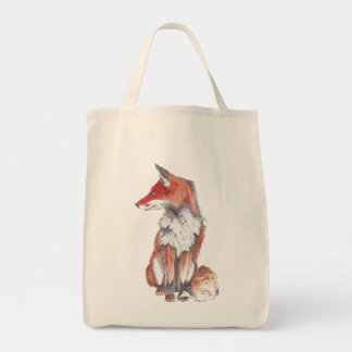 Tote Bag Fox par le coussin d'Inkspot