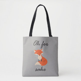Tote Bag Fox Sake Fourre-tout