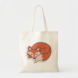 Tote Bag Fox Sleep