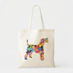 Tote Bag Fox Terrier de fil