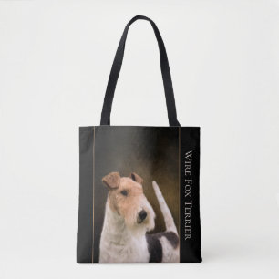 Tote Bag Fox Terrier Fourre-tout de fil
