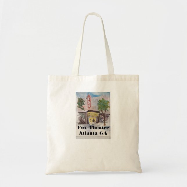Tote Bag Fox Theater Atlanta GA (Devant)