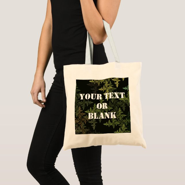 Tote Bag Fractal Camouflage (Devant (produit))