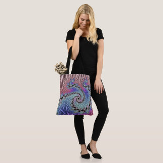 Tote Bag Fractale en spirale funky