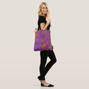 Tote Bag Fractale vibrante