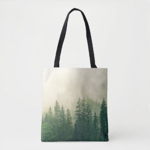 Tote Bag Fraîcheur de forêt neigeuse Accessoire polyvalent