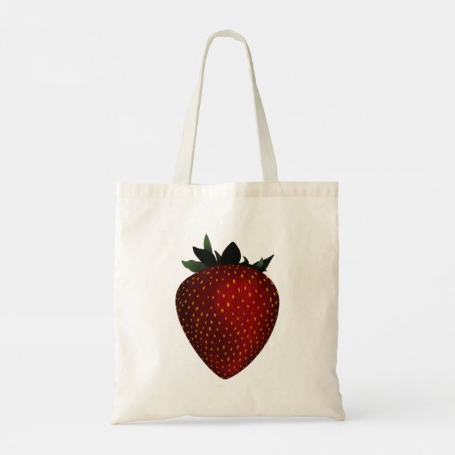 Tote Bag fraise (Dos)