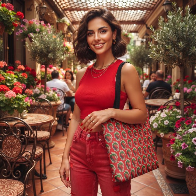Tote Bag Fraise (Créateur téléchargé)