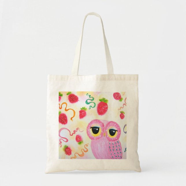 Tote Bag Fraise de fraise (Devant)
