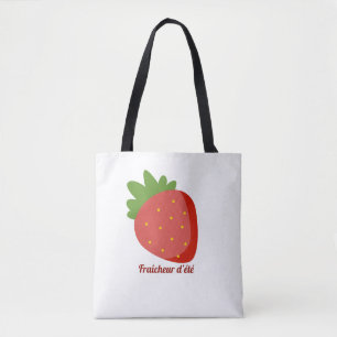 Tote Bag Fraise Fraîcheur d'été