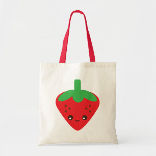 Tote Bag Fraise Kawaii