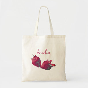 Tote Bag Fraise personnalisée