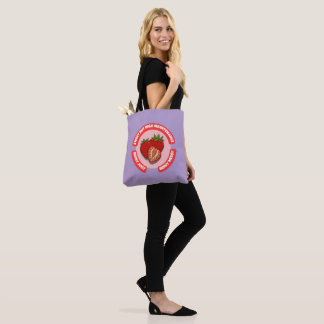 Tote Bag Fraises juteuses sucrées design de fruits d'été