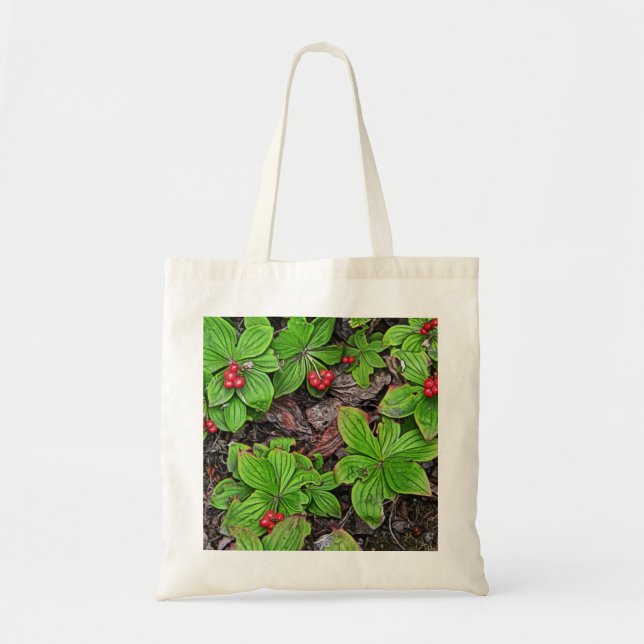 Tote Bag Framboise aux baies (Devant)
