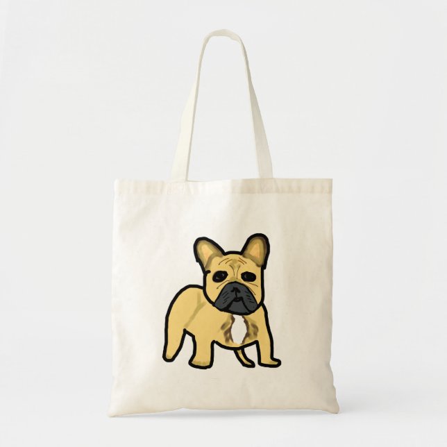 Tote Bag Français Bulldog Frenchie (Devant)