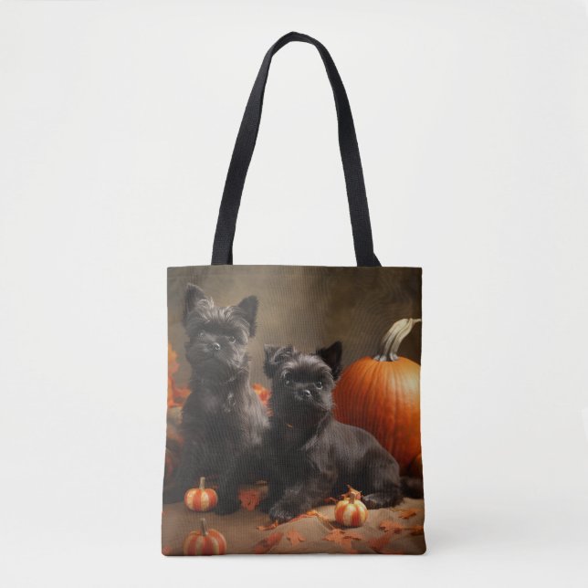 Tote Bag Français Chien Chien Chien Chien Chien Puppy Autom (Devant)