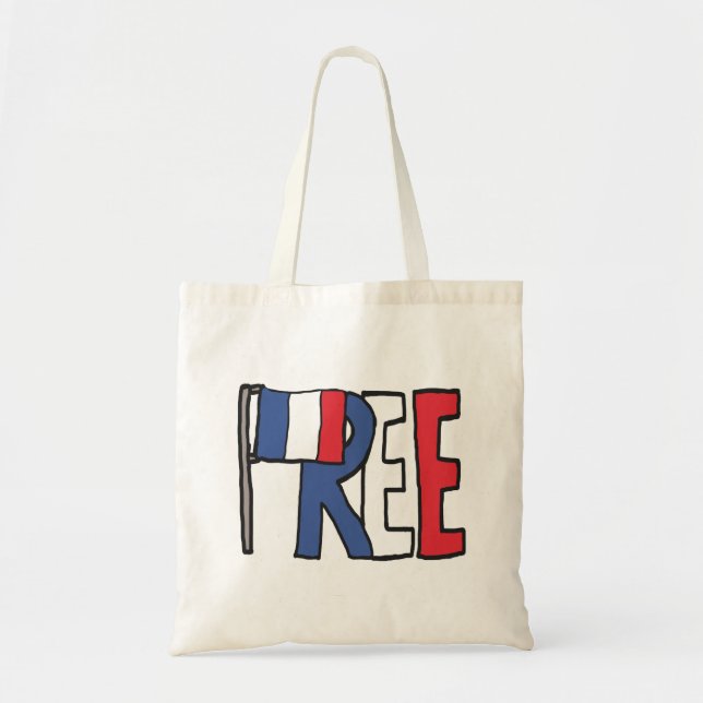 Tote Bag France libre (Devant)