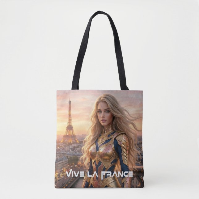 TOTE BAG FRANCE - PARIS (Devant)