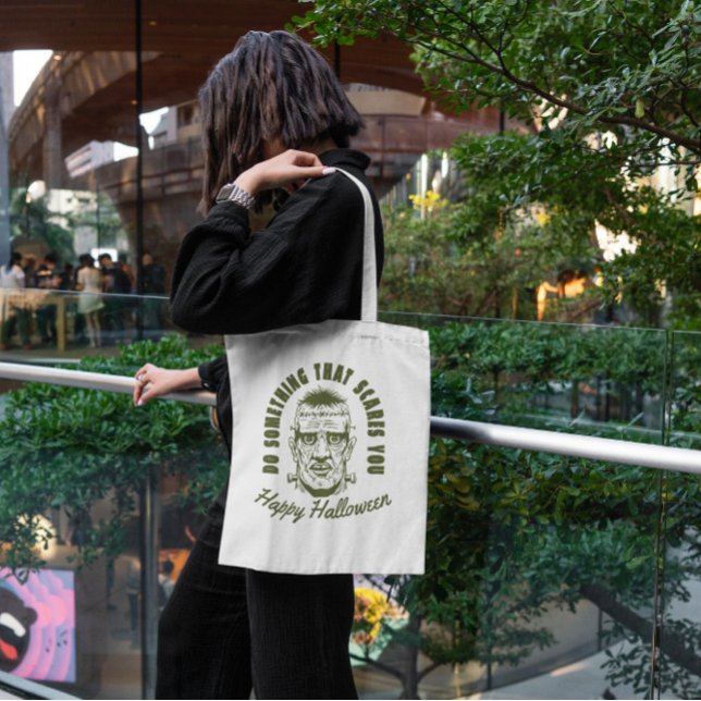 Tote Bag Frankenstein Halloween (Créateur téléchargé)