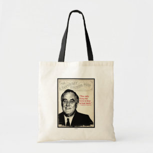 Tote Bag Franklin D. Citation de Roosevelt
