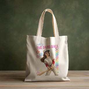 Tote Bag Frappe donc cette balle Drôle de visage de poupée