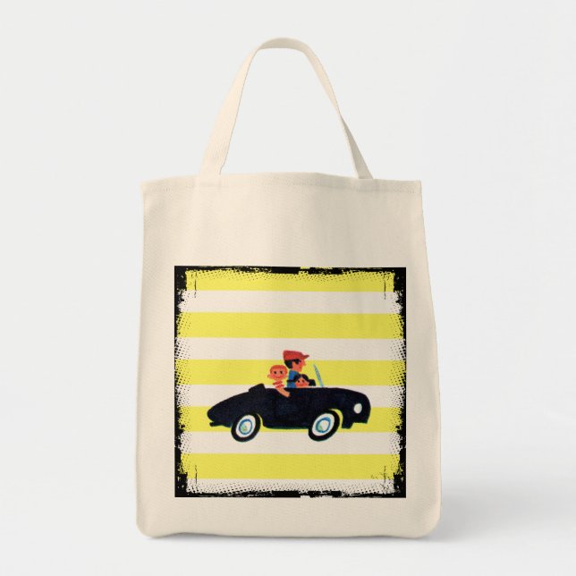 Tote Bag Frapper la route ouverte 3 (Devant)