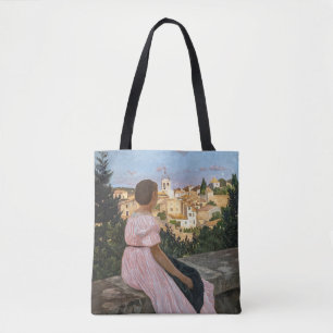 Tote Bag Frederic Bazille - La robe rose