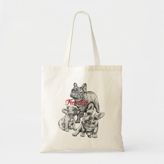 Tote Bag Frenchie Fourre-tout (Devant)