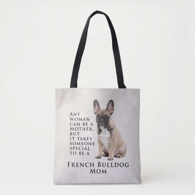 Tote Bag Frenchie Mom Fourre-tout (Devant)