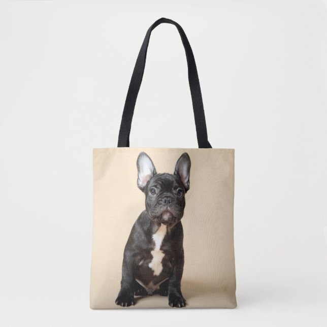 Tote Bag Frenchie Puppy (Devant)