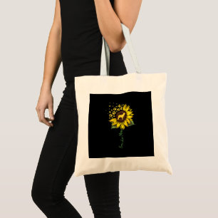 Tote Bag Frenchie Sunflower Maman Français Bulldog Lover C