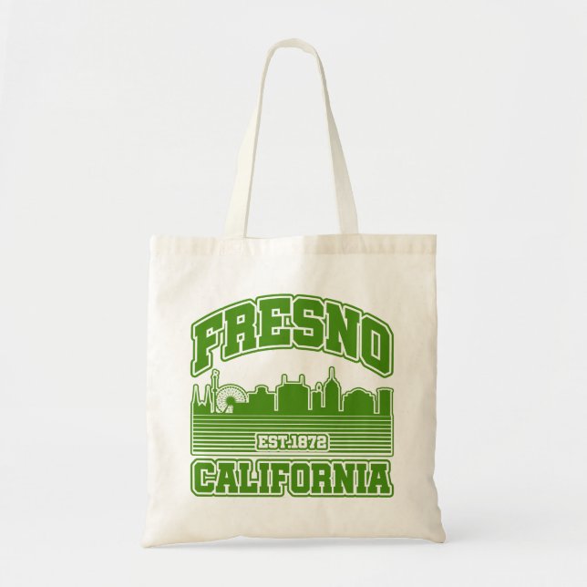 Tote Bag Fresno, Californie (Devant)