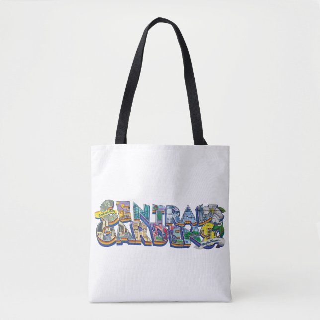Tote Bag Fresque Central Gardens (Devant)