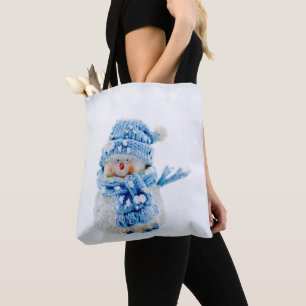 Tote Bag Friend Frosty en bleu