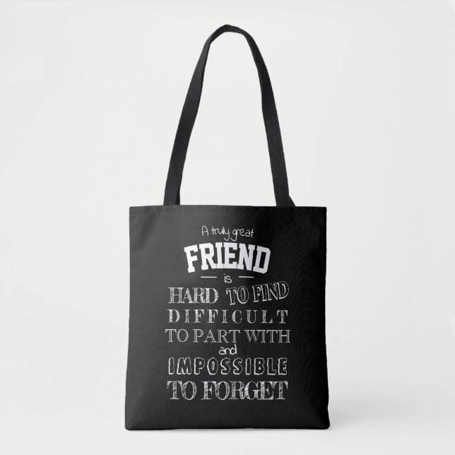 Tote Bag Friend Merci Appréciation Cadeau bff (Devant)