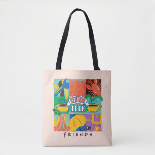 Tote Bag FRIENDS™ Central Perk Graphique Vibrant