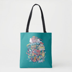 Tote Bag FRIENDS™ Collage de dessins animés