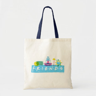 Tote Bag FRIENDS™   Logo avec icônes