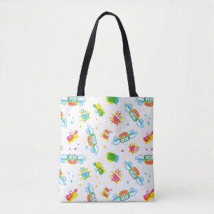 Tote Bag FRIENDS™ Motif Néon Central Perk