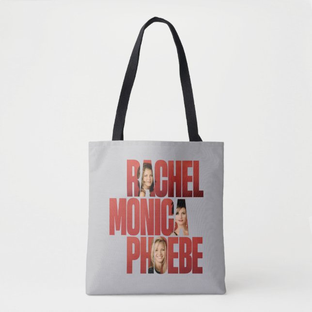 Tote Bag FRIENDS™ | Rachel, Monica & Phoebe (Devant)