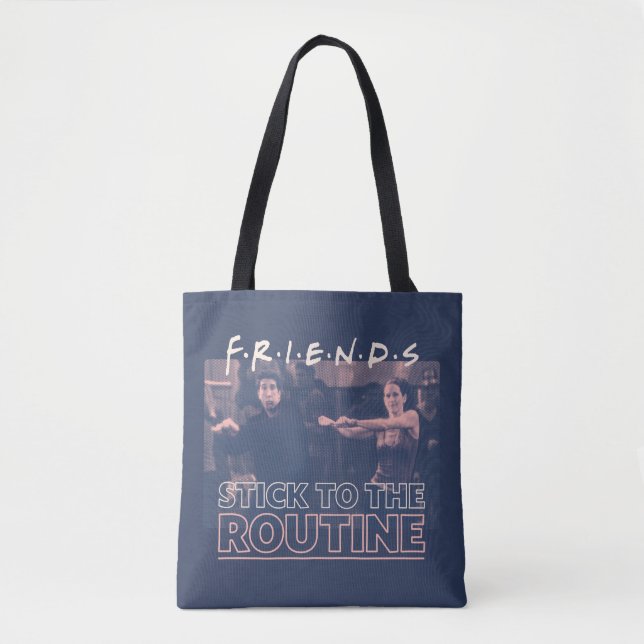 Tote Bag FRIENDS™ | S'en tenir à la Routine (Devant)
