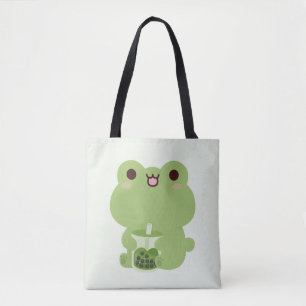 Tote Bag Frog Boba