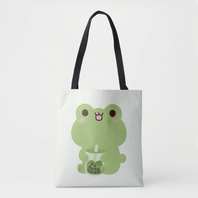 Tote Bag Frog Boba (Devant)